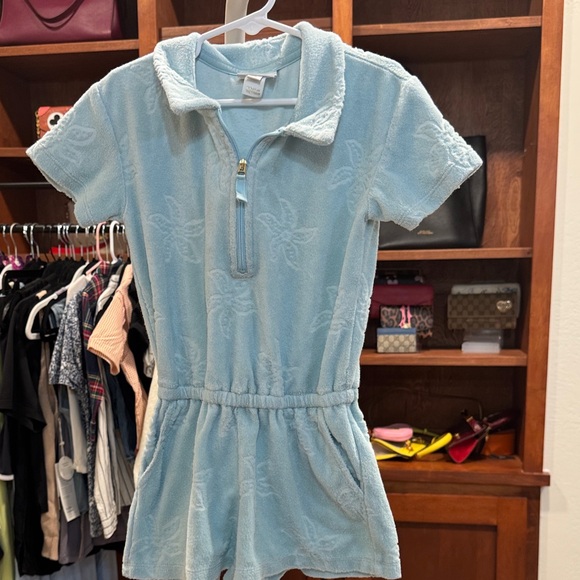 Lilly Pulitzer Other - Lilly Pulitzer Light Blue Terry Romper